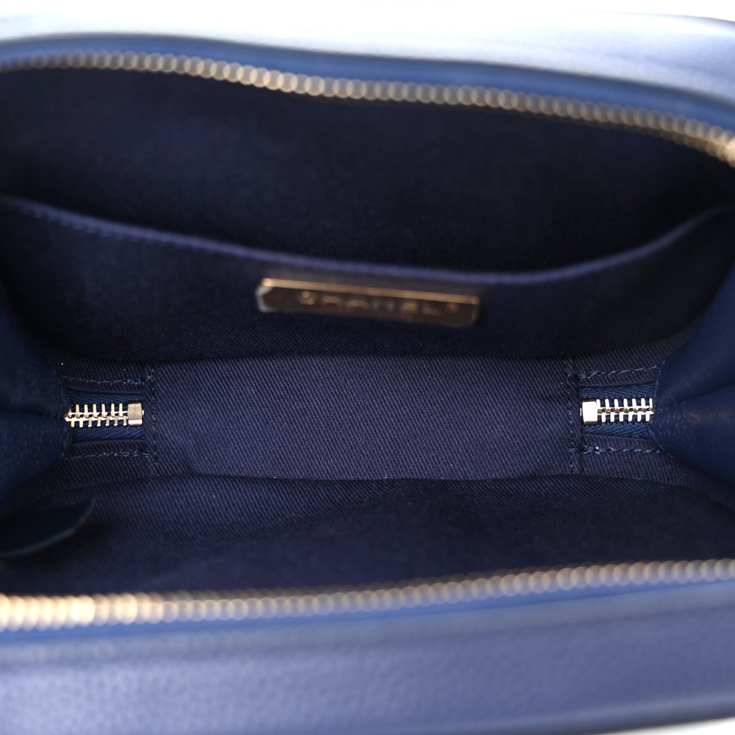 Caviar Stitched Waist Bag Blue