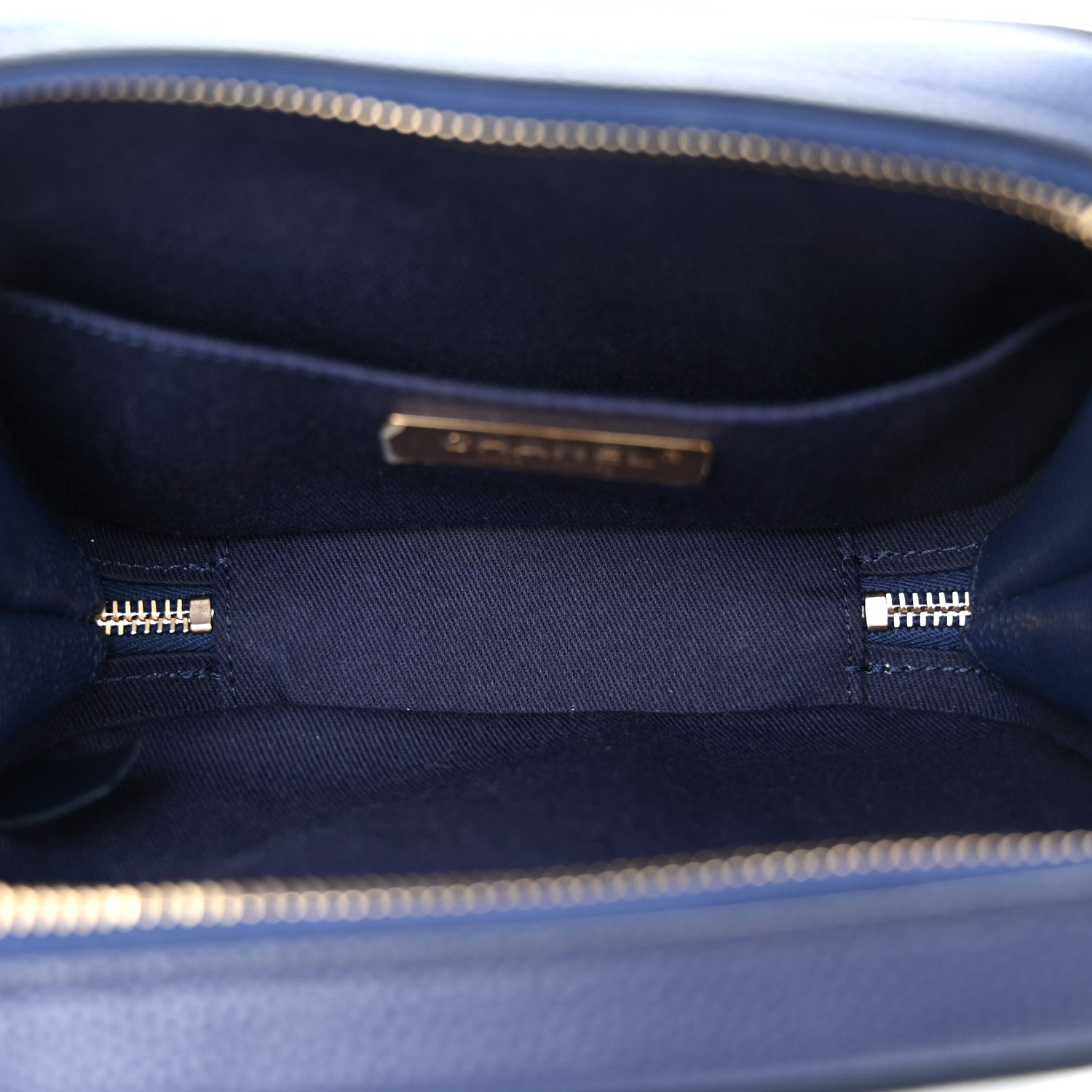 Chanel Caviar Stitched Waist Bag Blue 5 of 10