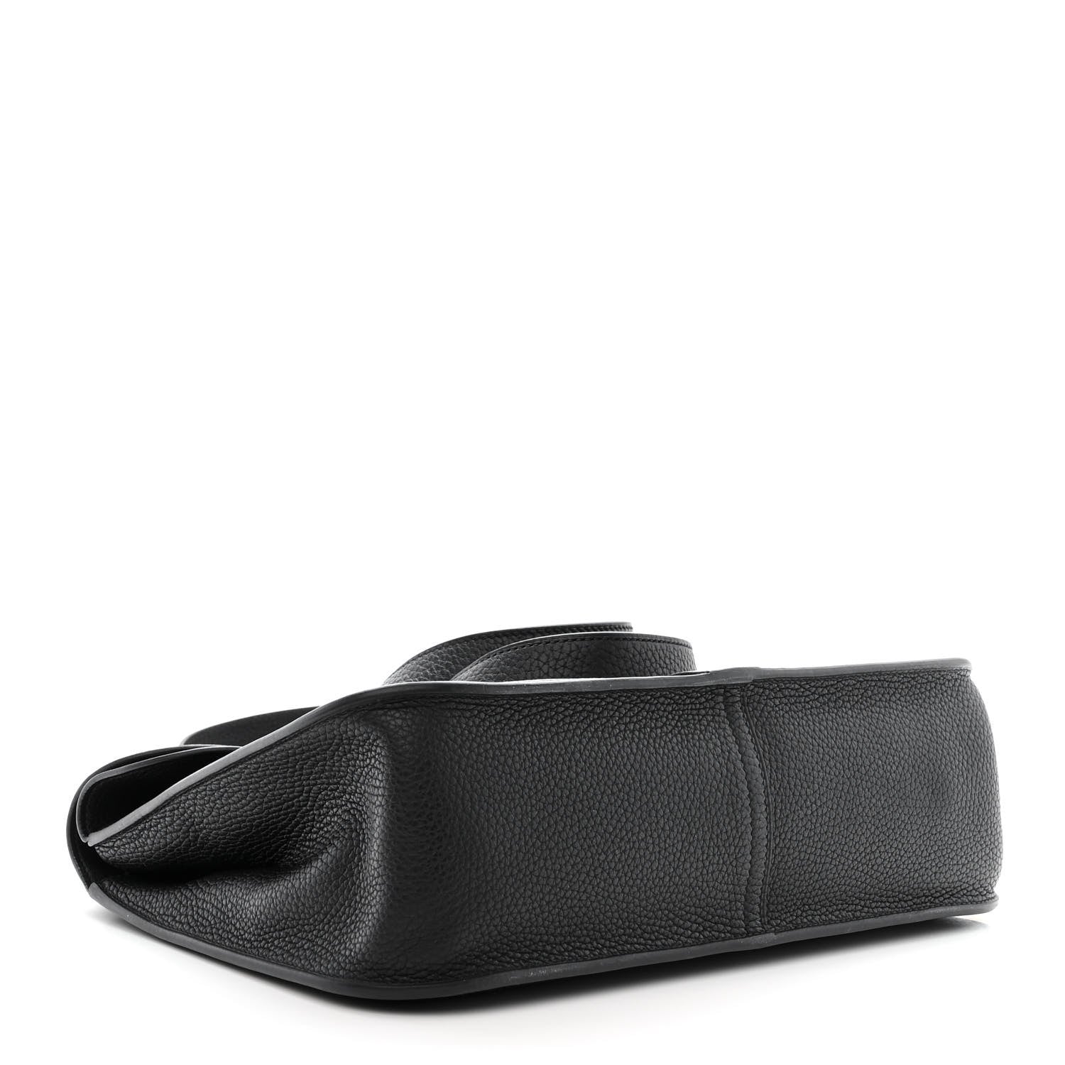 Hermes Taurillon Clemence Halzan 31 GM Black 4 of 10