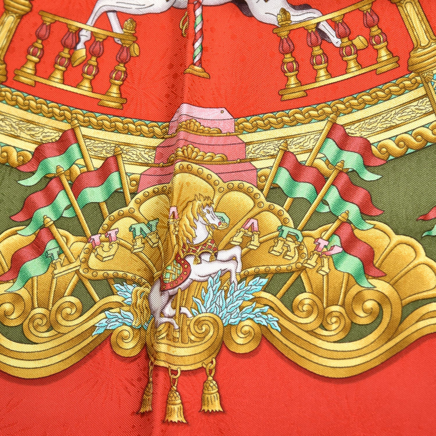 Hermes Silk Luna Park Scarf 90 4 of 4