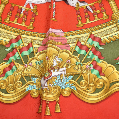 Hermes Silk Luna Park Scarf 90 4 of 4