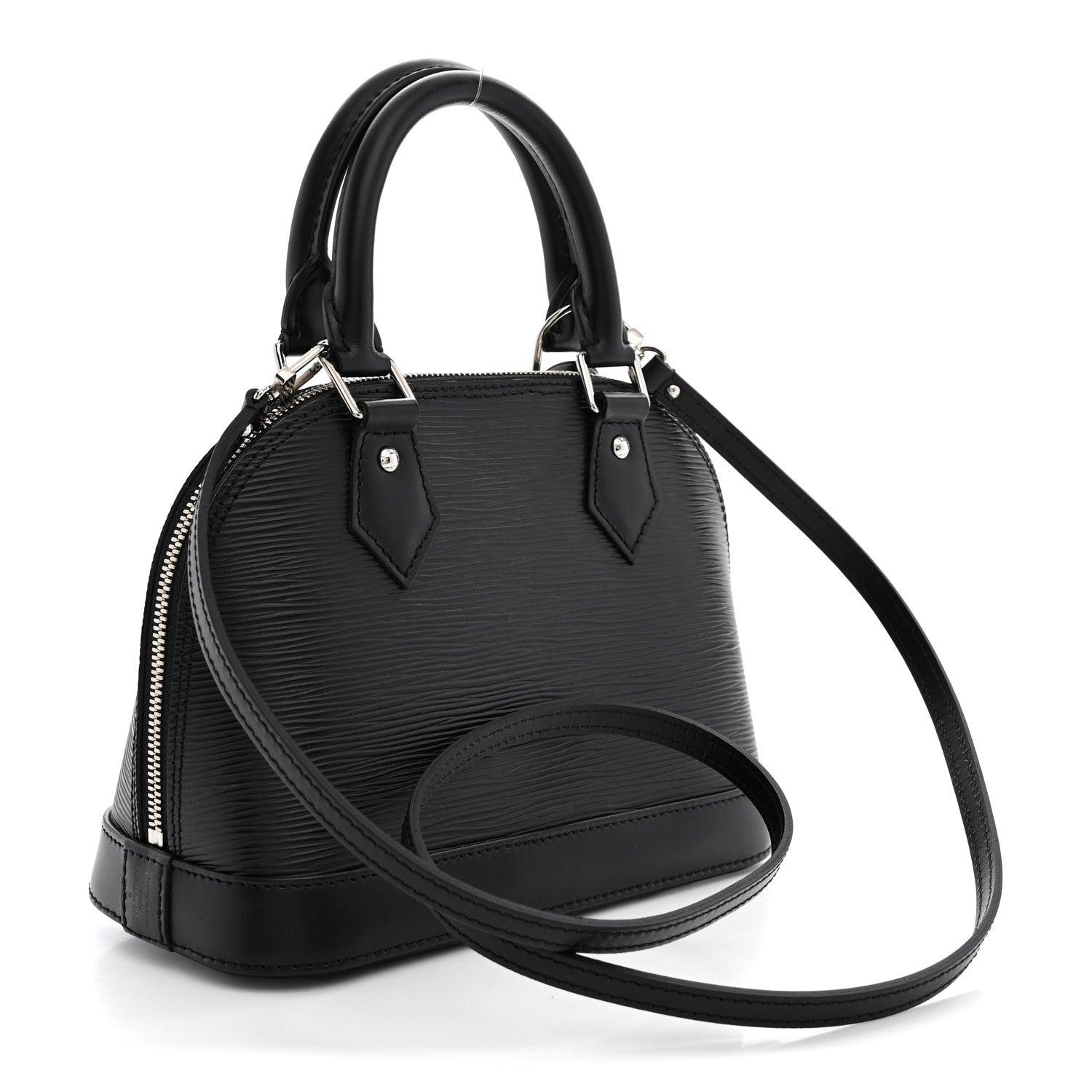 Louis Vuitton Epi Alma BB Black 2 of 9