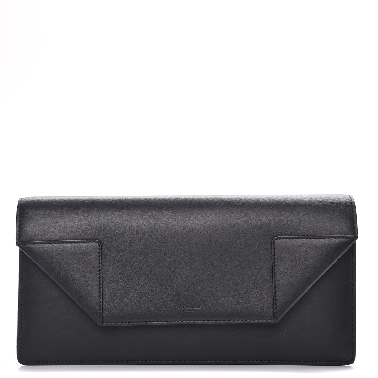 Calfskin Classic Betty Clutch Black