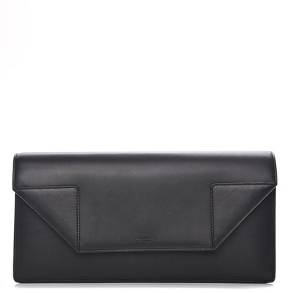 Saint Laurent Calfskin Classic Betty Clutch Black 1 of 10