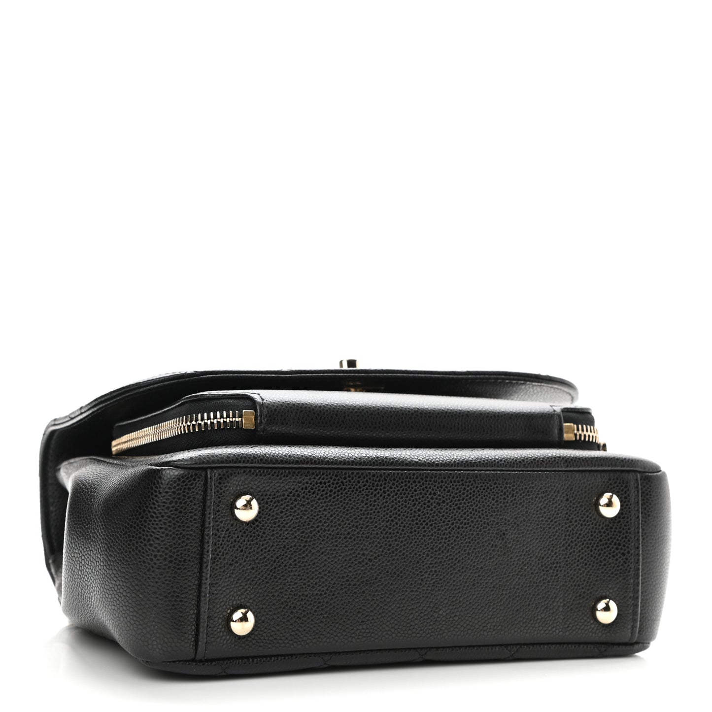 Caviar Quilted Medium Business Affinity Flap Black