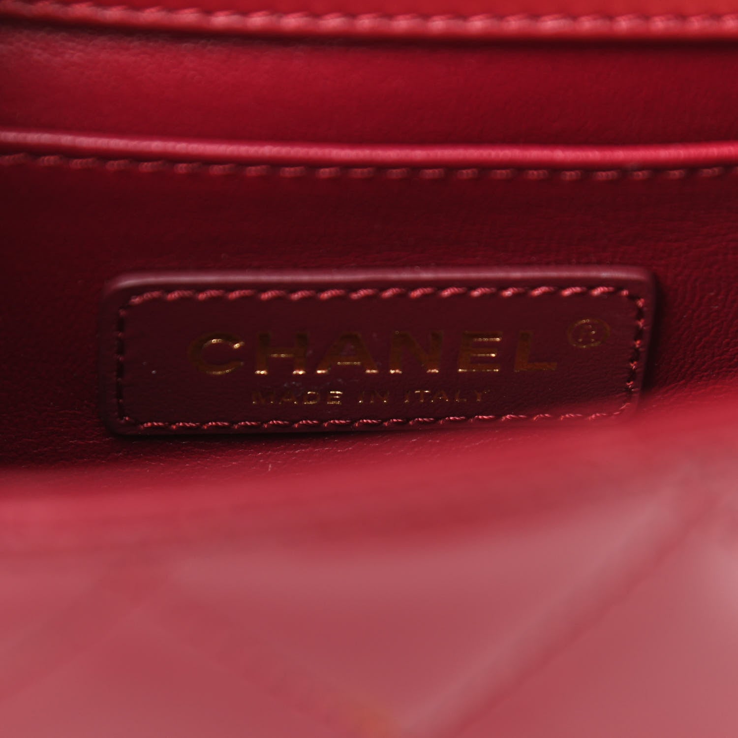 Chanel Calfskin Quilted Mini Perfect Fit Flap Burgundy 6 of 10