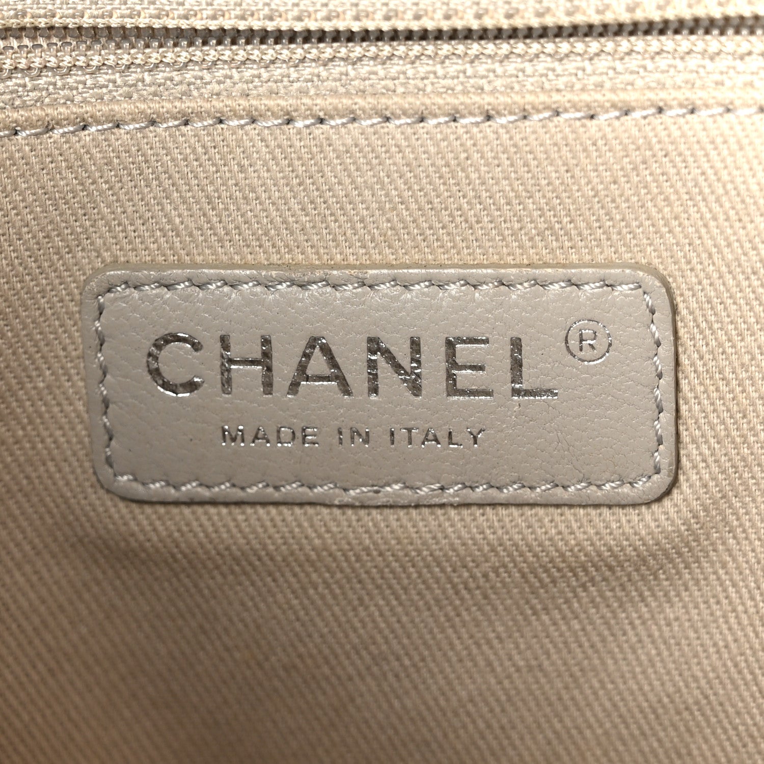 Chanel Glazed Calfskin Mini Deauville Tote Black 6 of 10