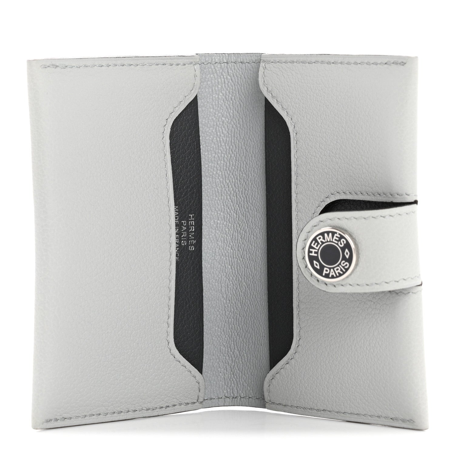 Hermes Evercolor Bi-Color RMS Card Holder Bleu Glacier Ardoise 10 of 20