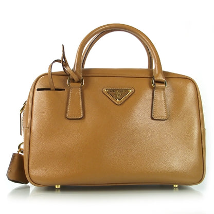 Prada Saffiano Lux Petite Bowler 1 of 10