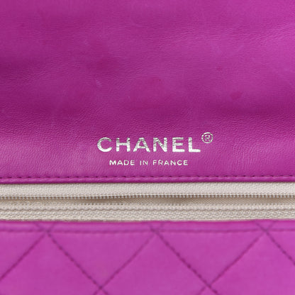 Chanel Lambskin Heart Valentine Medium Flap Fuchsia 6 of 9