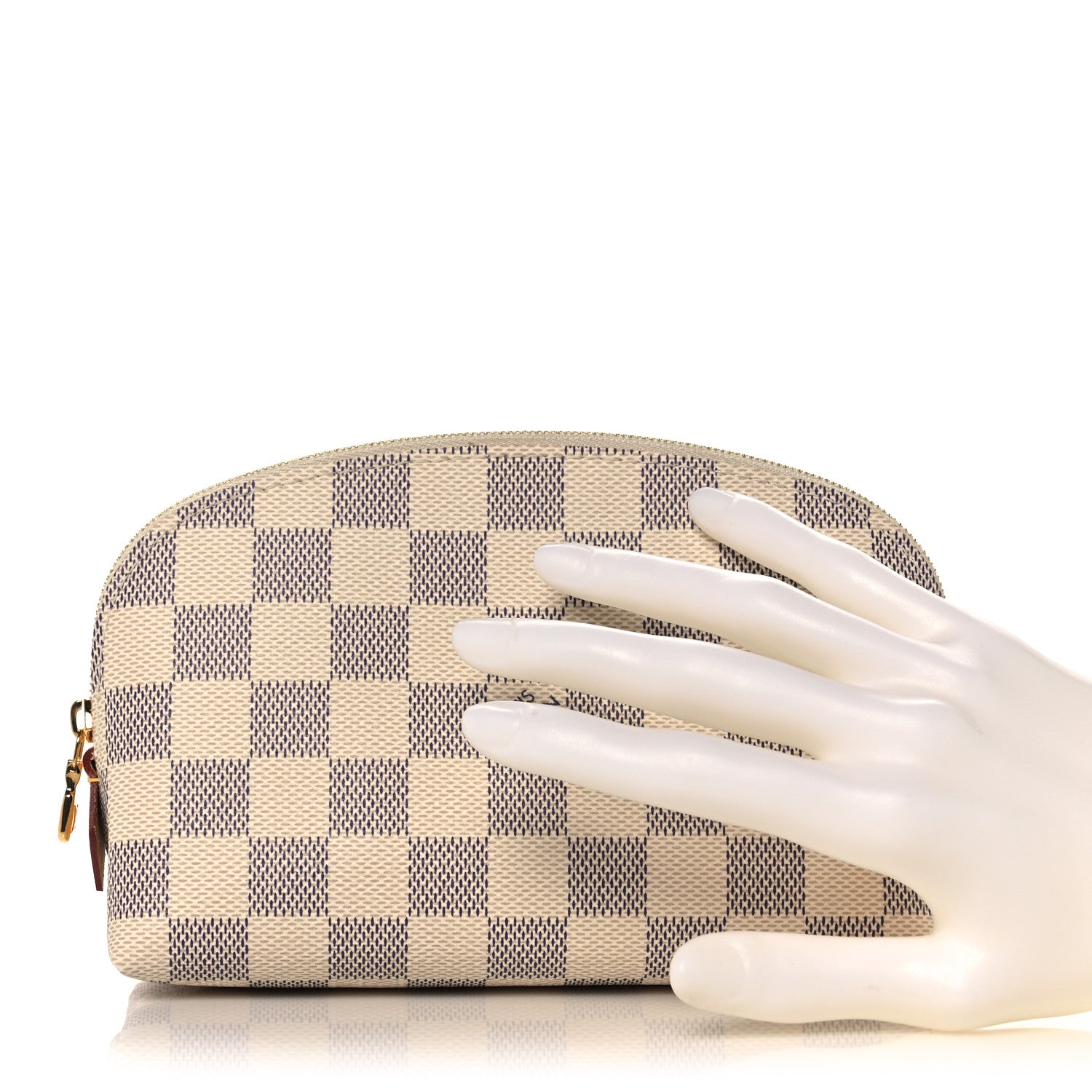 Louis Vuitton Damier Azur Cosmetic Pouch 2 of 9
