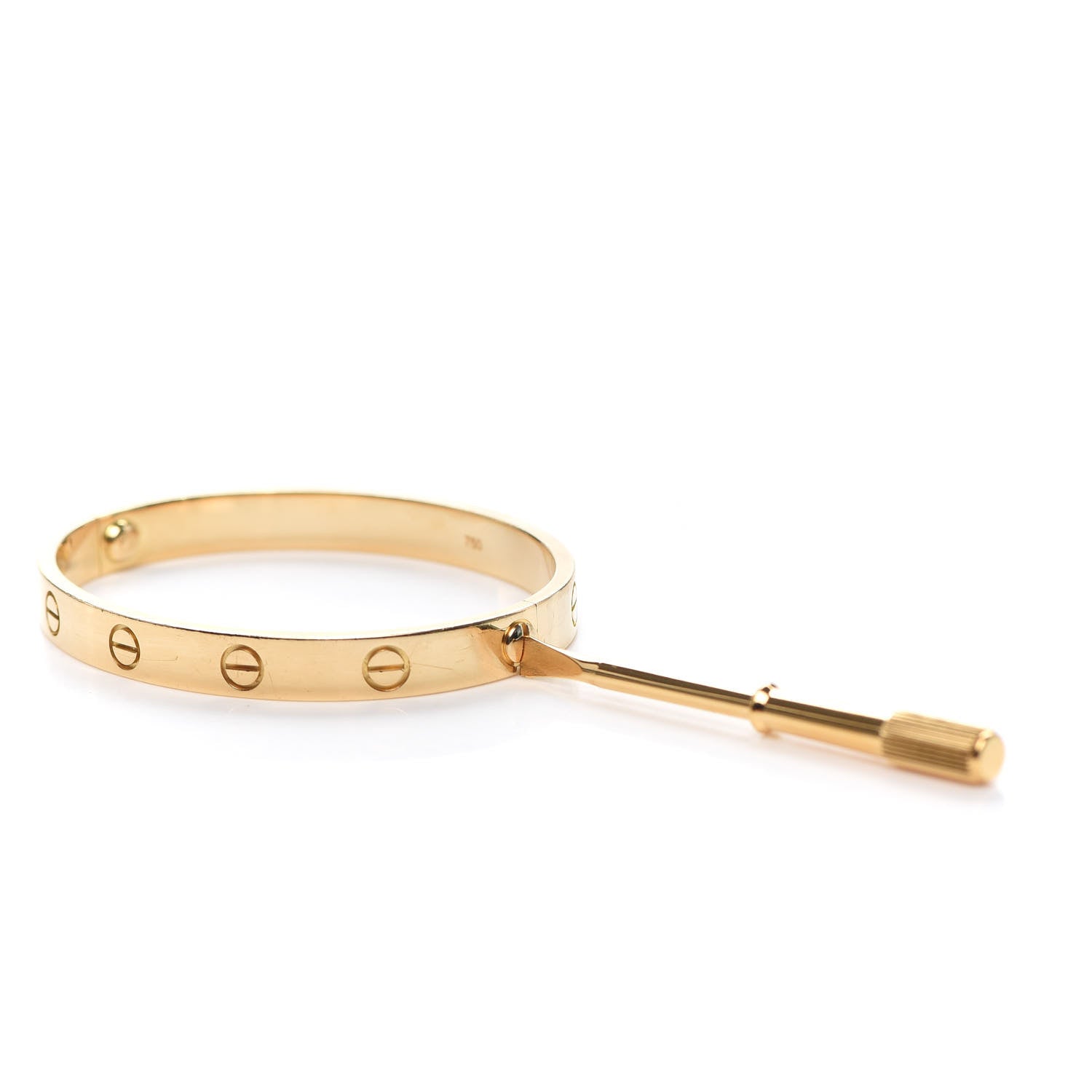 Cartier 18K Yellow Gold LOVE Bracelet 16 4 of 6