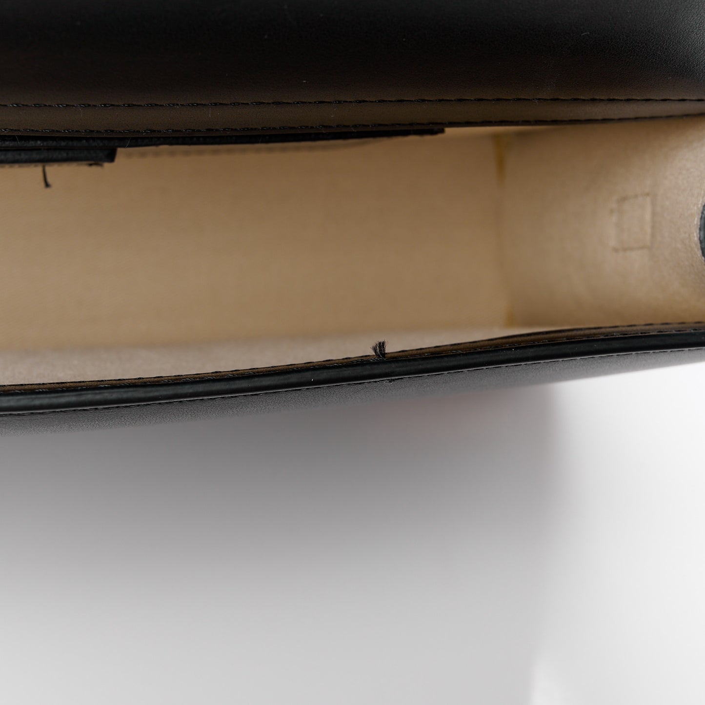 Smooth Calfskin Le Bambinou Black