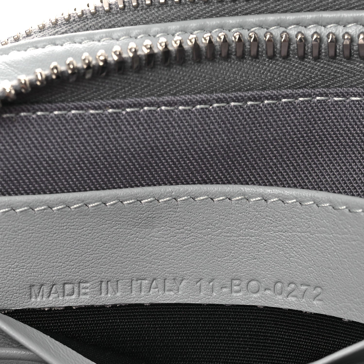 Christian Dior Coated Canvas CD Diamond Messenger Pouch Grey