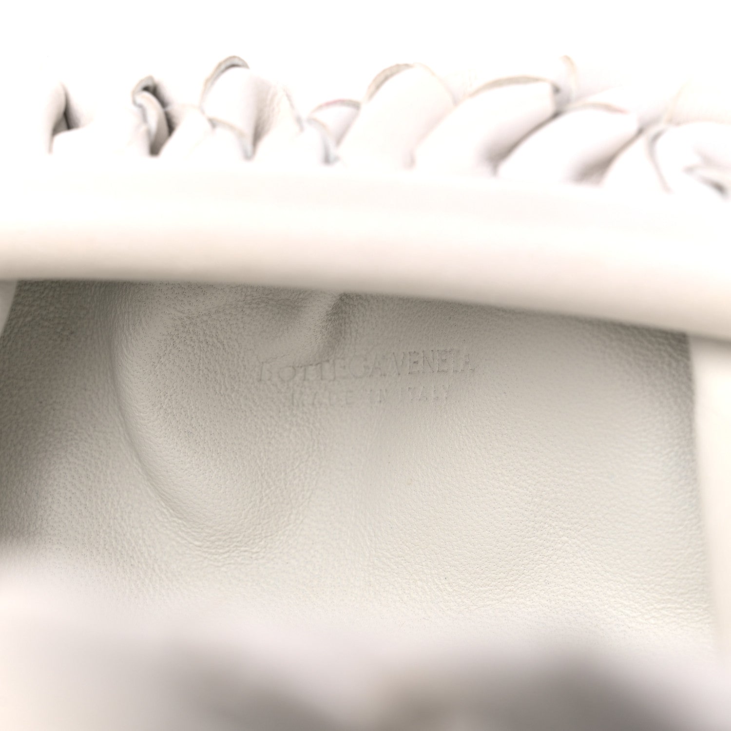 Bottega Veneta Nappa Intrecciato The Mini Pouch Chalk 6 of 9