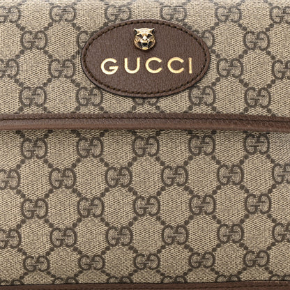 Gucci GG Supreme Monogram Neo Vintage Web Belt Bag Brown 8 of 12