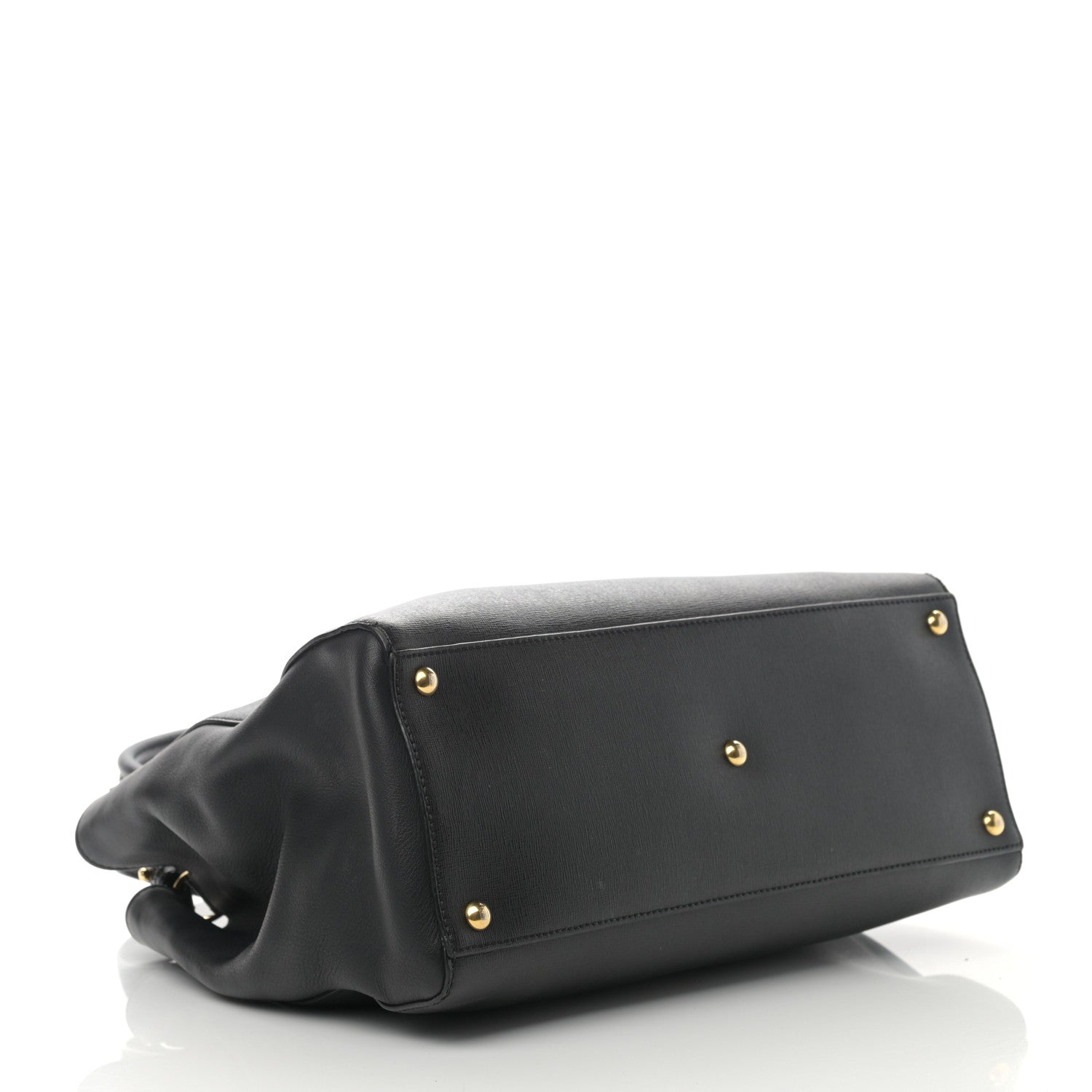 Fendi Vitello Elite Regular 2Jours Tote Black 4 of 18