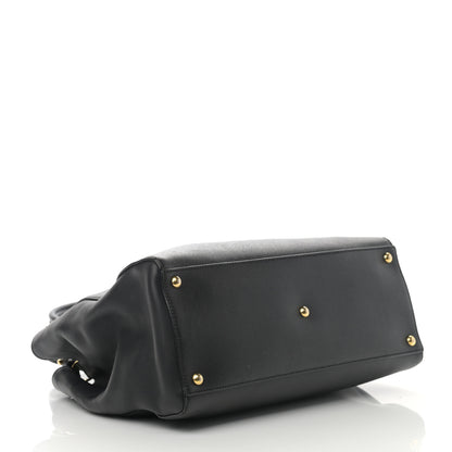 Fendi Vitello Elite Regular 2Jours Tote Black 4 of 18