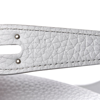 Hermes Taurillon Clemence Lindy 26 Bleu Arctic 7 of 13