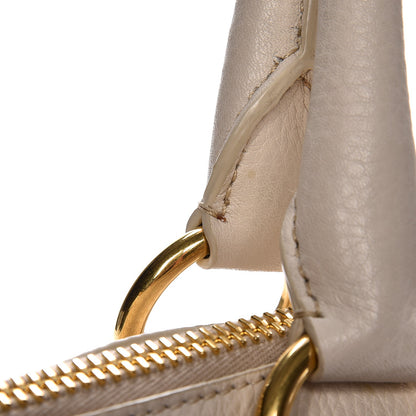 Prada Vitello Daino Top Handle Zip Tote Sabbia 11 of 18