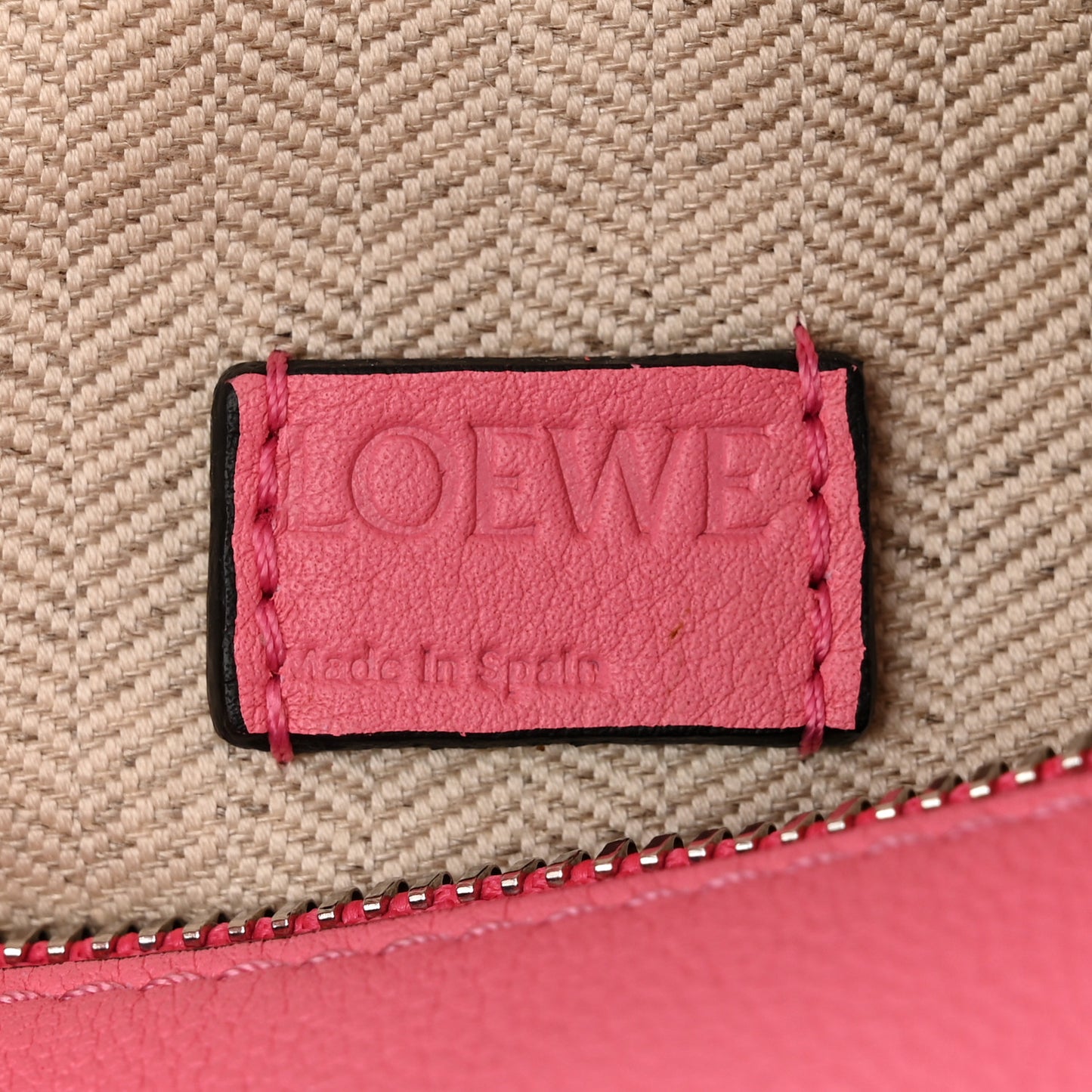 Calfskin Mini Puzzle Bag Wild Rose