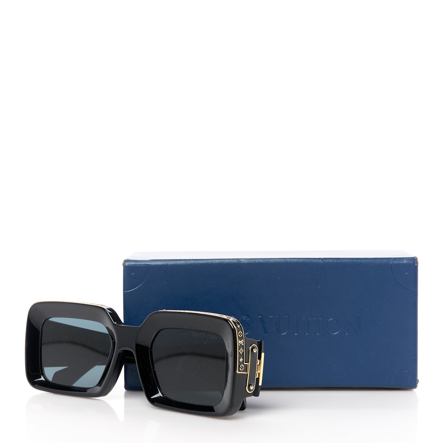 X NIGO Acetate 1.1 Zillionaires Sunglasses Z1591W Black