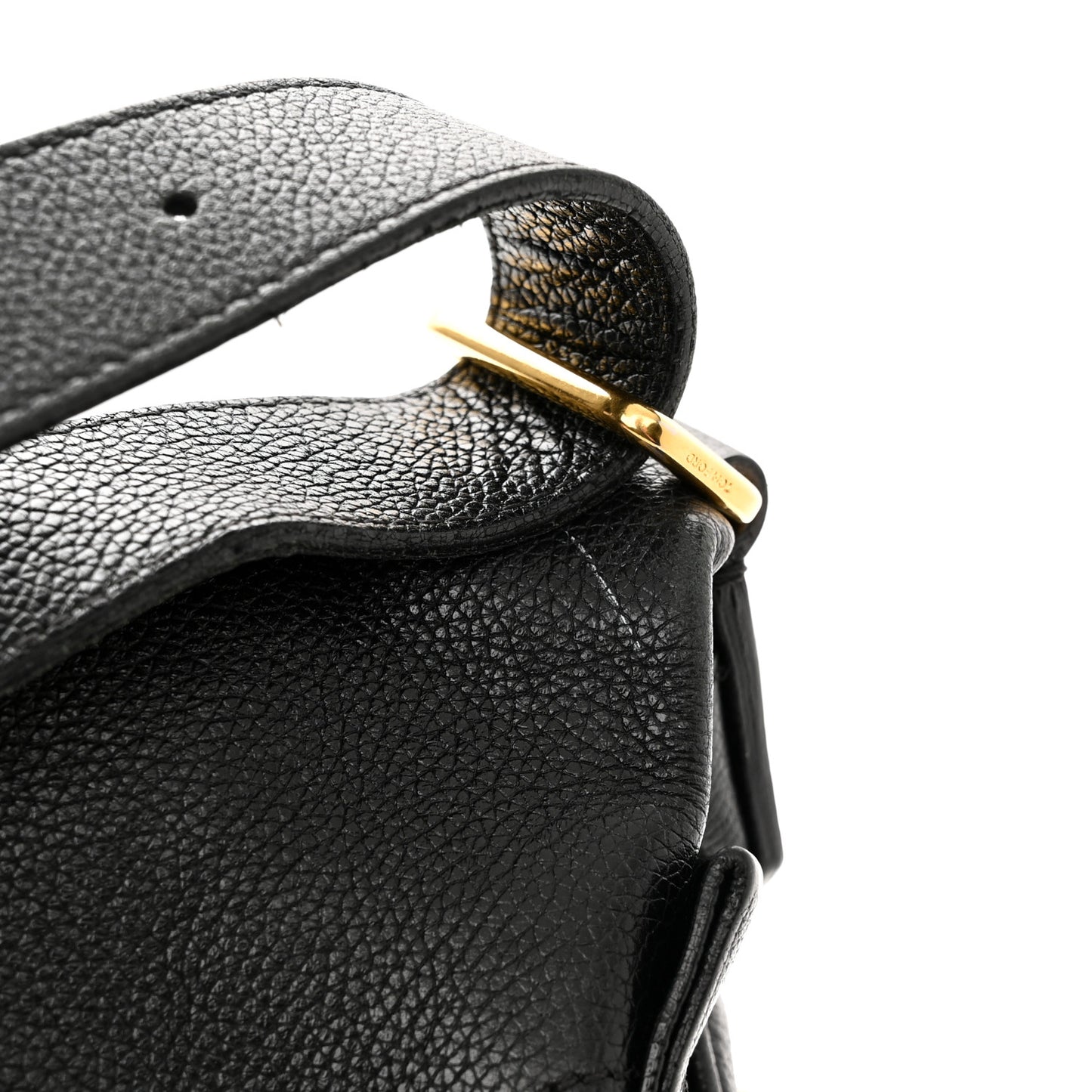 Grained Calfskin Medium Jennifer Crossbody Bag Black