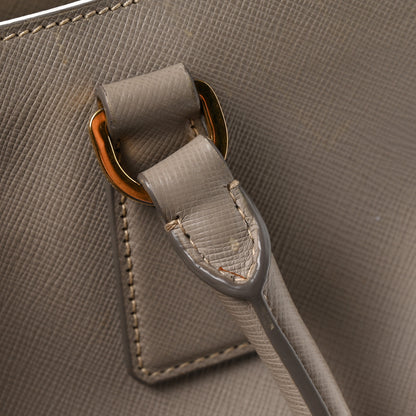 Prada Saffiano Lux Medium Tote Argilla 12 of 12