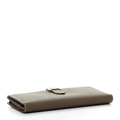 Hermes Epsom Bearn Gusset Wallet Etoupe 4 of 6