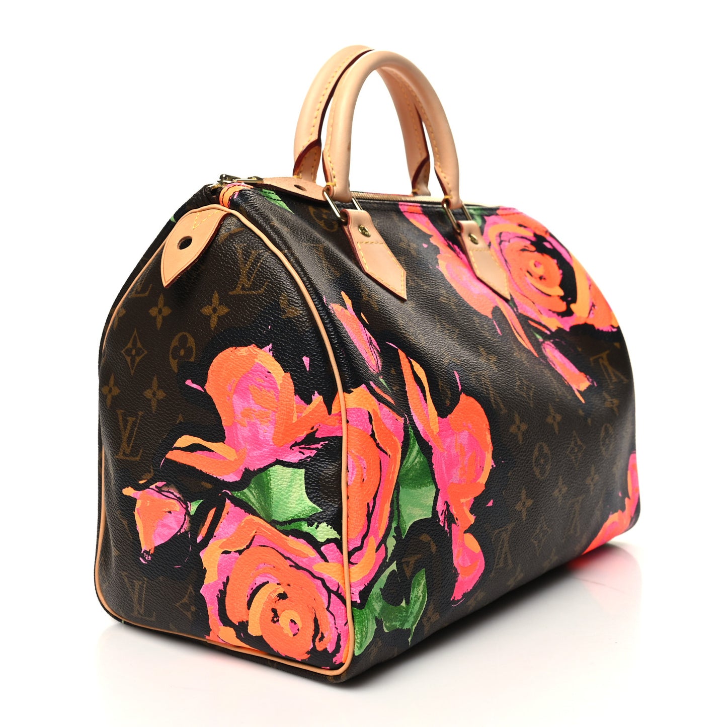 Monogram Roses Speedy 30