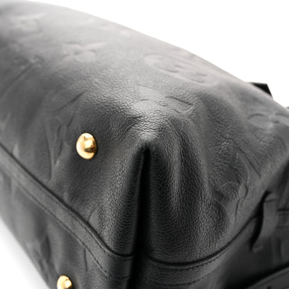 Louis Vuitton Empreinte Monogram Giant CarryAll MM Black 9 of 12