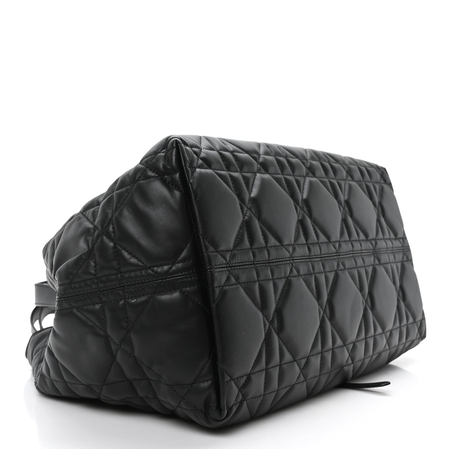 Calfskin Macrocannage Large Toujours Black