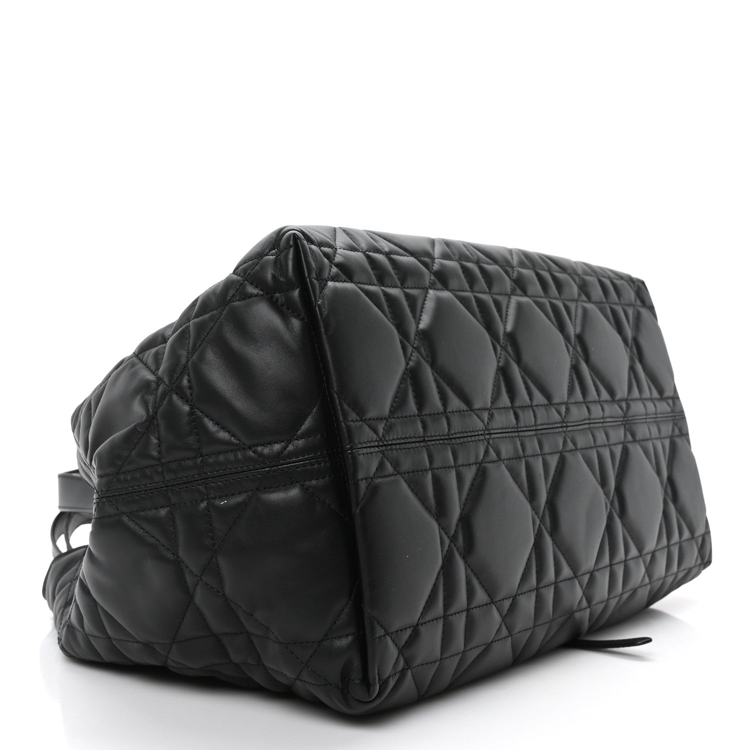 Christian Dior Calfskin Macrocannage Large Toujours Black 4 of 10