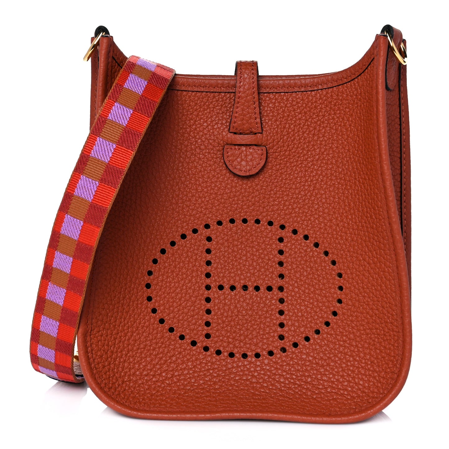 Taurillon Clemence Maxi Quadrille Evelyne TPM Cuivre Capucine Parme Rouge Duchess