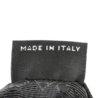 Prada Velvet Nappa Mini Re-Edition Shoulder Bag Black 7 of 10