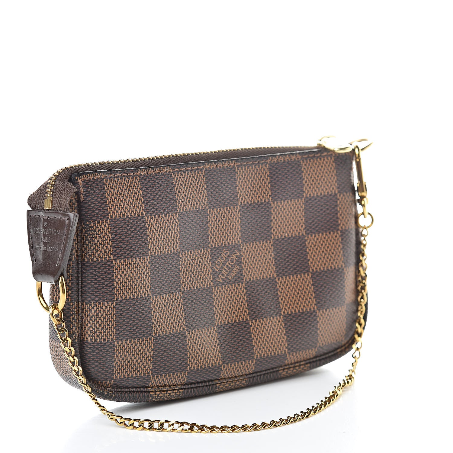 Louis Vuitton Damier Ebene Mini Pochette Accessories 3 of 14