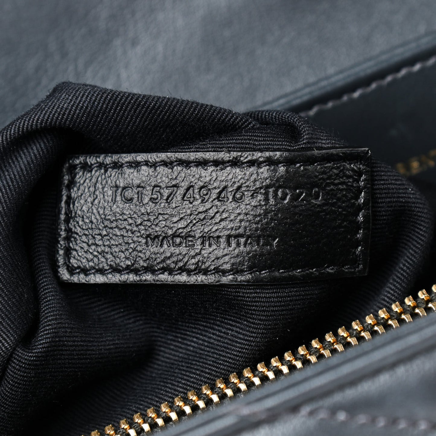 Calfskin Y Quilted Monogram Medium Loulou Chain Satchel Dark Smog