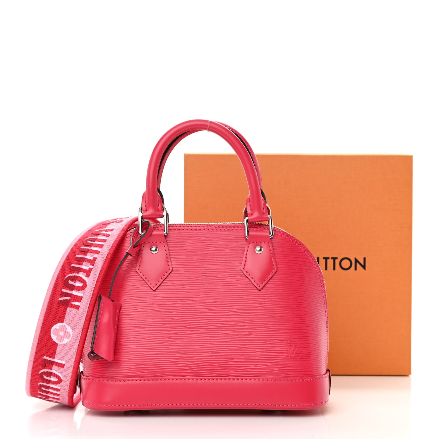 Louis Vuitton Epi Jacquard Alma BB Rose Pondicherry 13 of 13