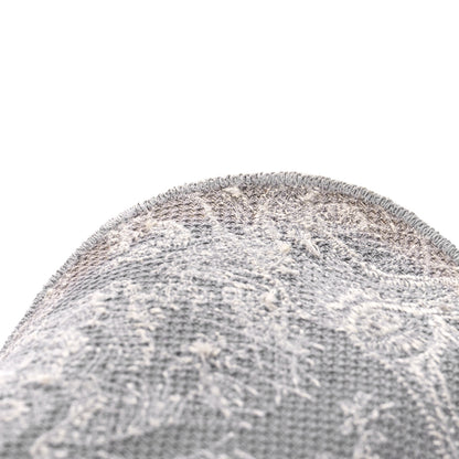 Christian Dior Canvas Toile De Jouy Reverse Embroidered Medium Lady D-Lite Fluorescent Grey 9 of 11