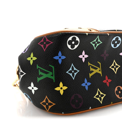 Louis Vuitton Monogram Multicolor Marilyn Black 8 of 9