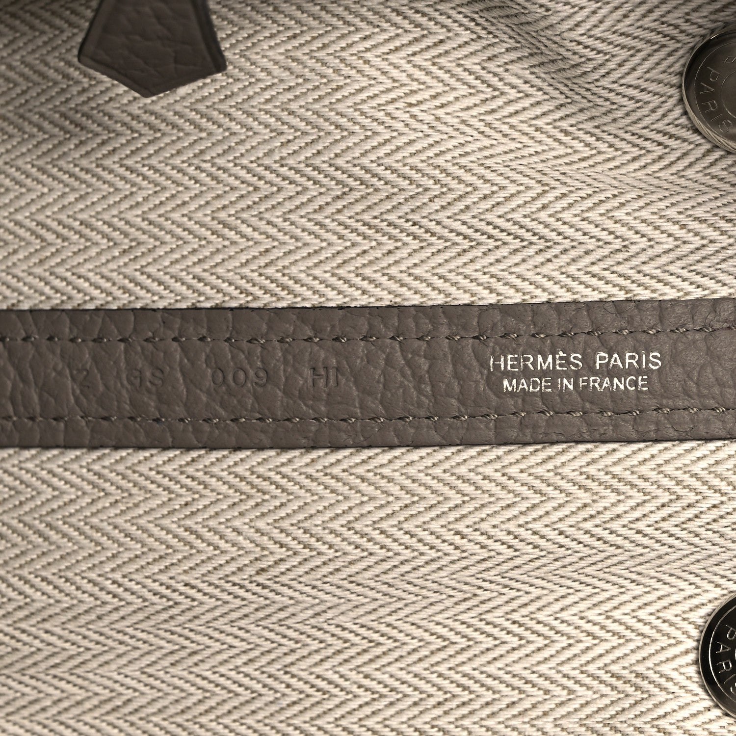 Hermes Vache Country Garden Party 30 TPM Gris Asphalte 6 of 9