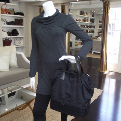 Chanel Travel Ligne Nylon Shoe Bag Carry On 2 of 11