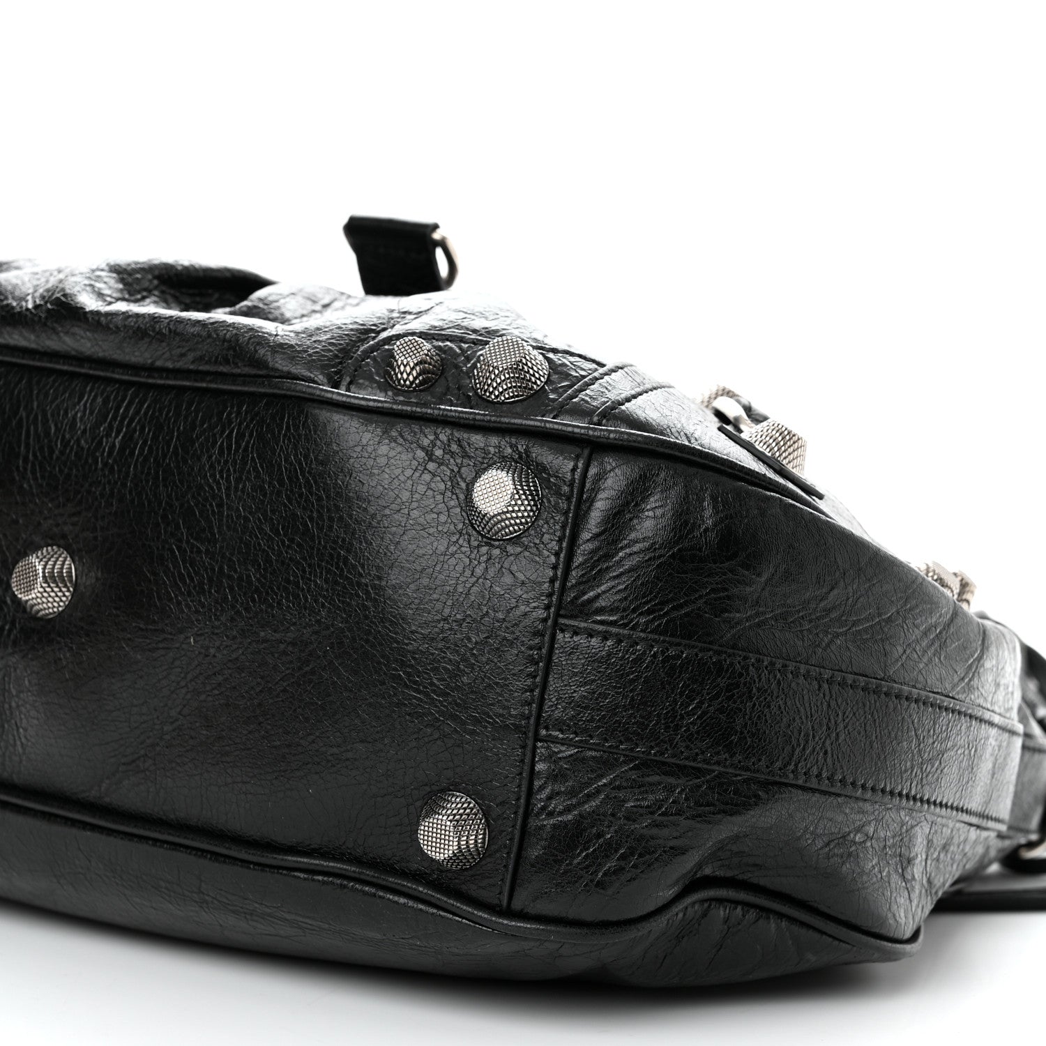 Balenciaga Agneau Arena Medium Le Cagole Shoulder Bag Black 10 of 10