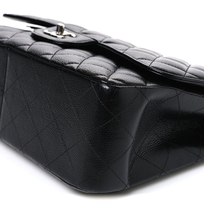 Chanel Caviar Quilted Jumbo Double Flap Black 10 of 10