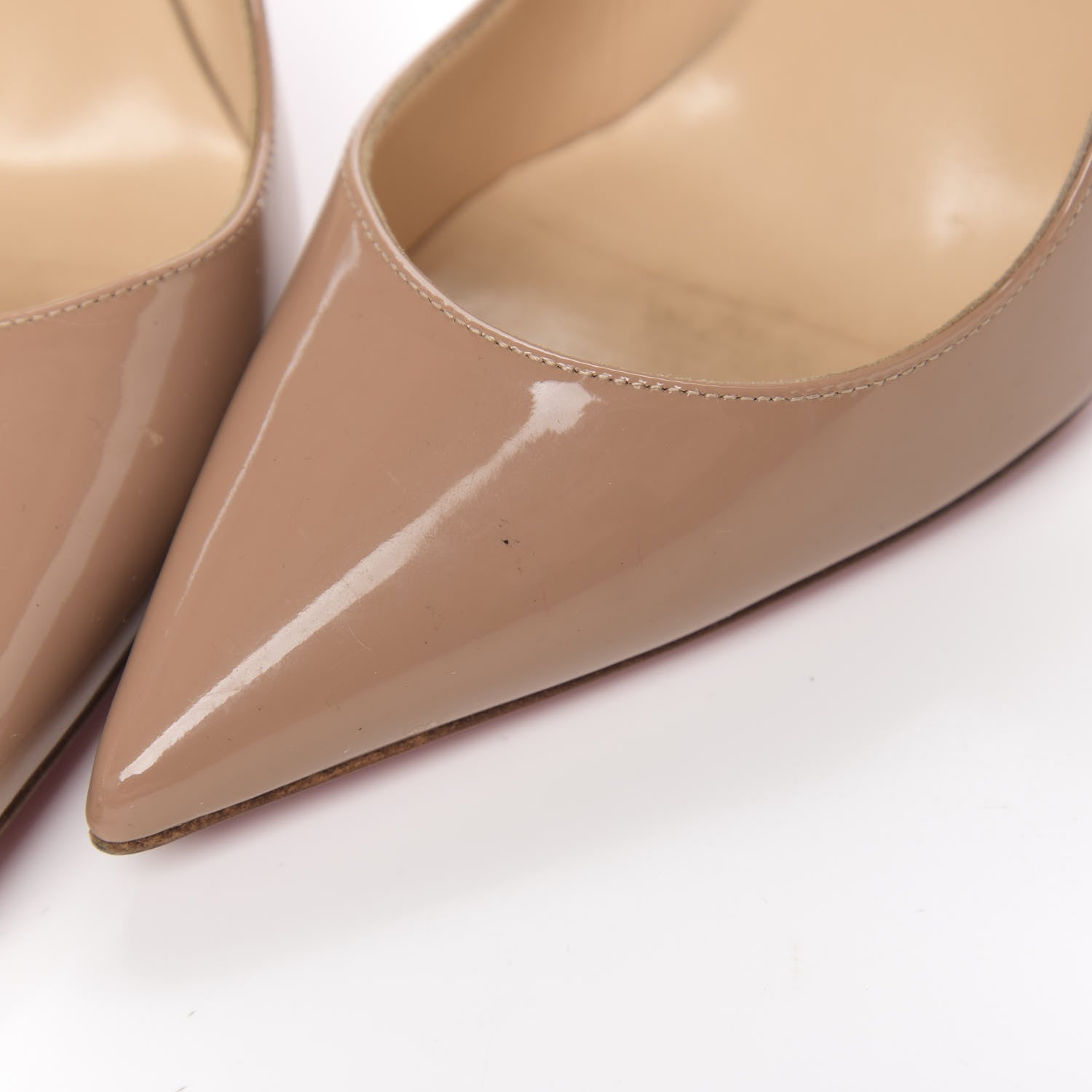 Christian Louboutin Patent So Kate 120 Pumps 36 Nude 10 of 10