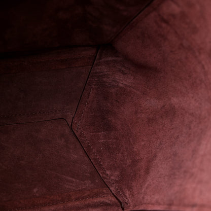 Celine Soft Grained Calfskin Sangle Bucket Bag Burgundy 10 of 13