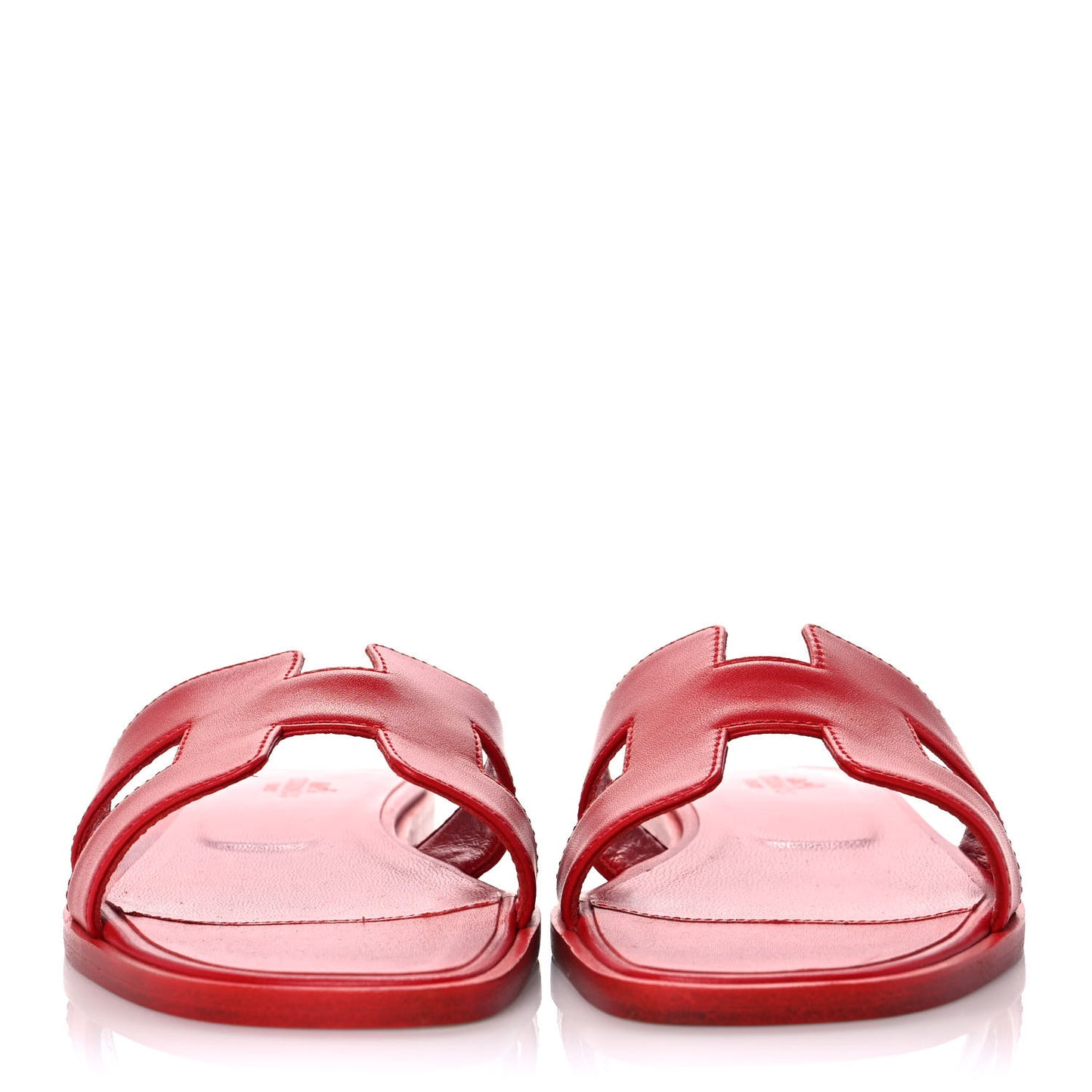 Calfskin Oran Sandals 36 Rouge Bali