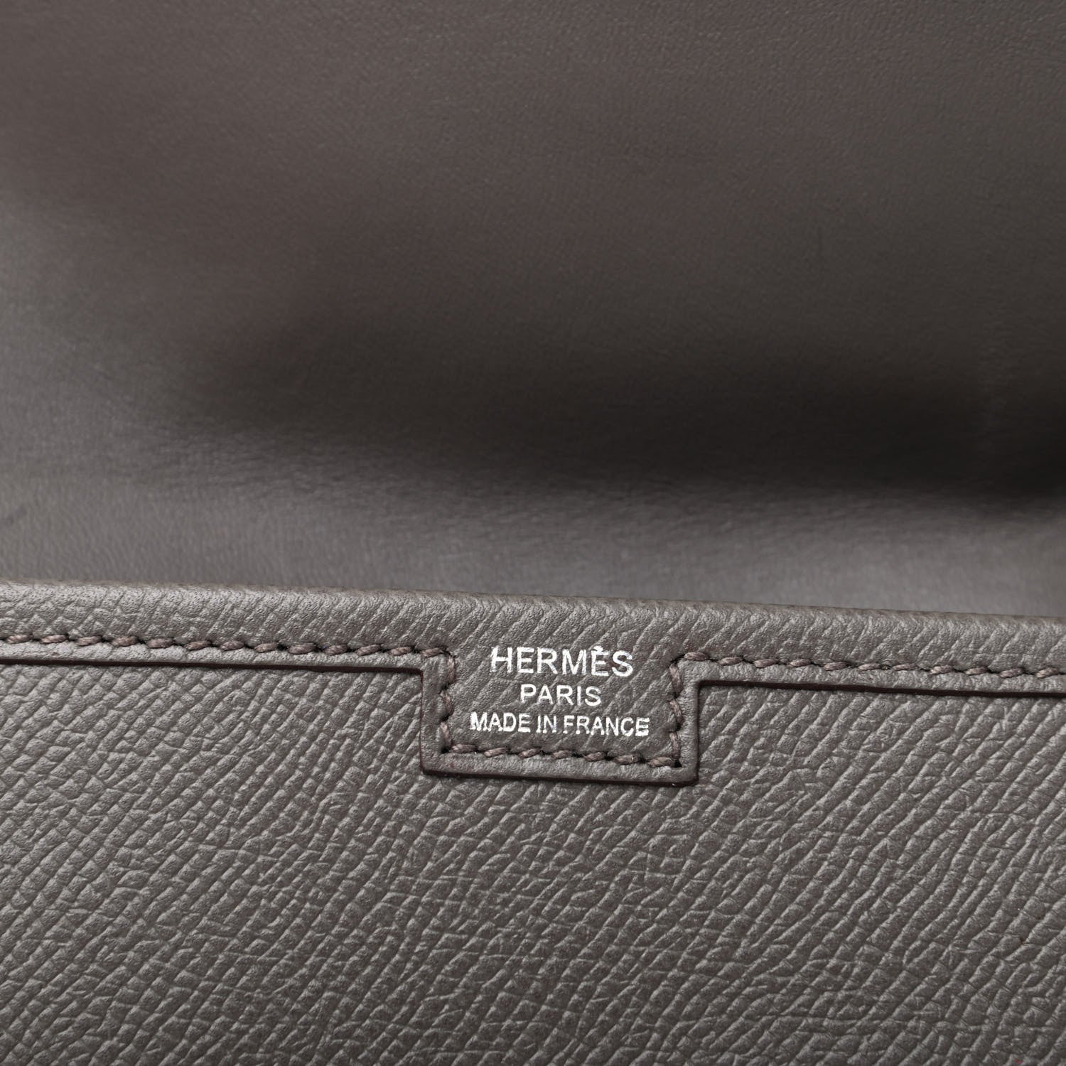 Hermes Epsom Jige Elan 29 Clutch Etain 6 of 9