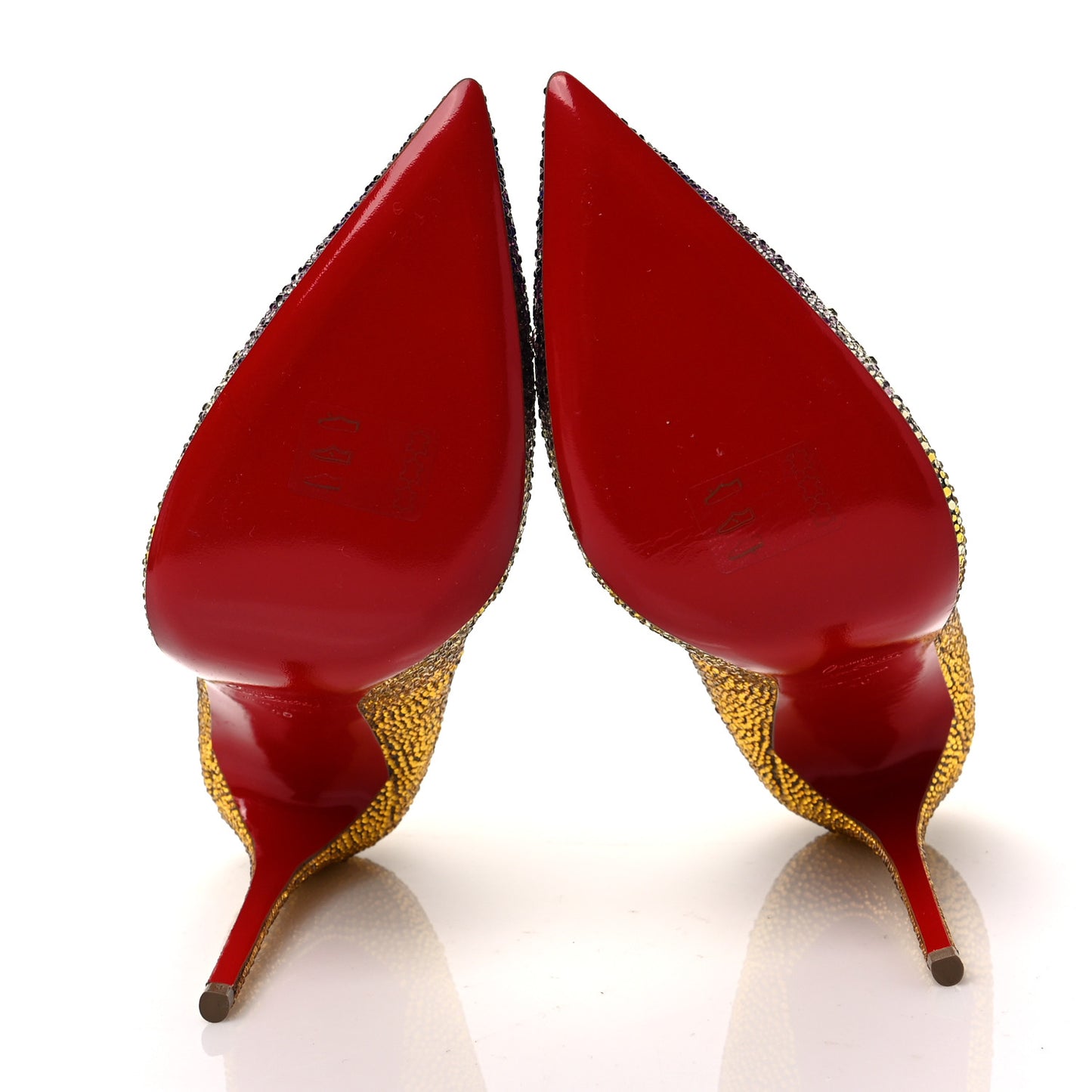 Suede Burma Strass Degrade So Kate 120 Pumps 40 Jaune