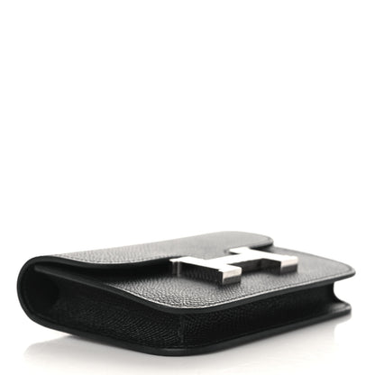 Hermes Epsom Constance Slim Wallet Black 5 of 8